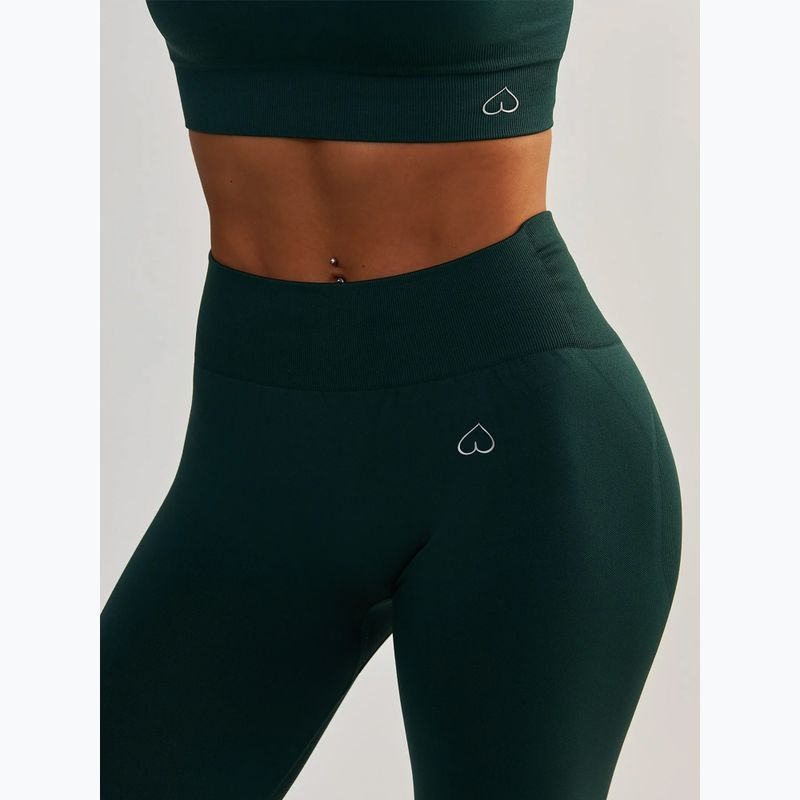 Дамски клин за тренировка BeShaped Shape Up dark green 5