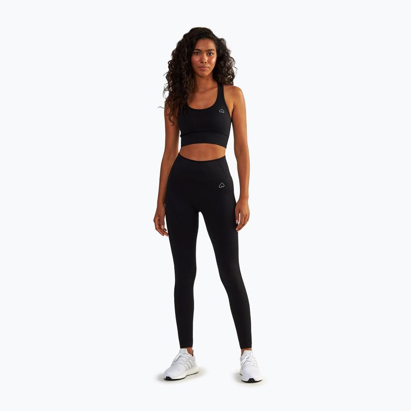 Дамски топ за тренировка BeShaped Femme Force black 2