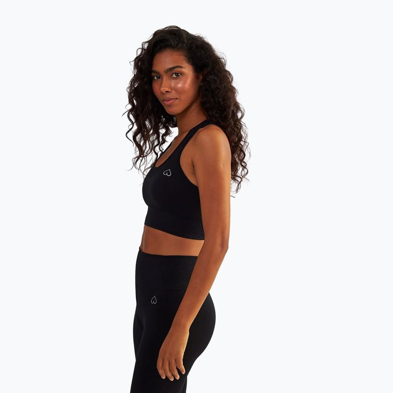 Дамски топ за тренировка BeShaped Femme Force black 4