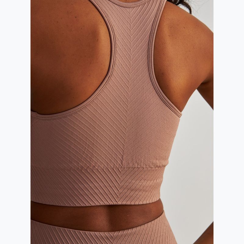Дамски топ за тренировка BeShaped Femme Force rose-gold 6