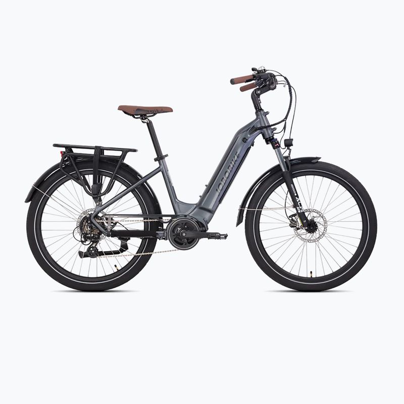 JOBOBIKE Lyon мъжки електрически велосипед 36V 14Ah 504Wh сив