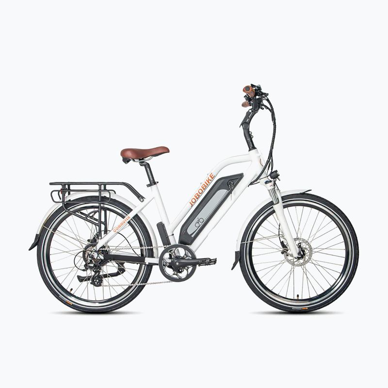 Електрически велосипед JOBOBIKE Commuter 36V 18.2Ah 655Wh white