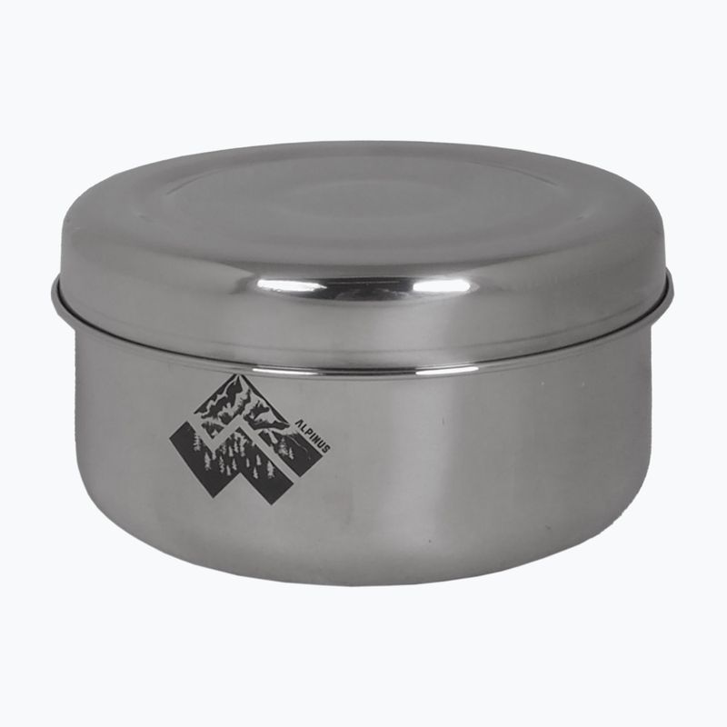 Комплект стоманени съдове за туризъм Alpinus Yucatan от 2 л, 1,5 л и 0,6 л 4