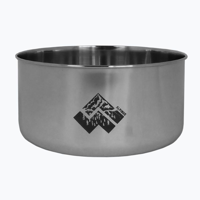 Комплект стоманени съдове за туризъм Alpinus Yucatan от 2 л, 1,5 л и 0,6 л 5