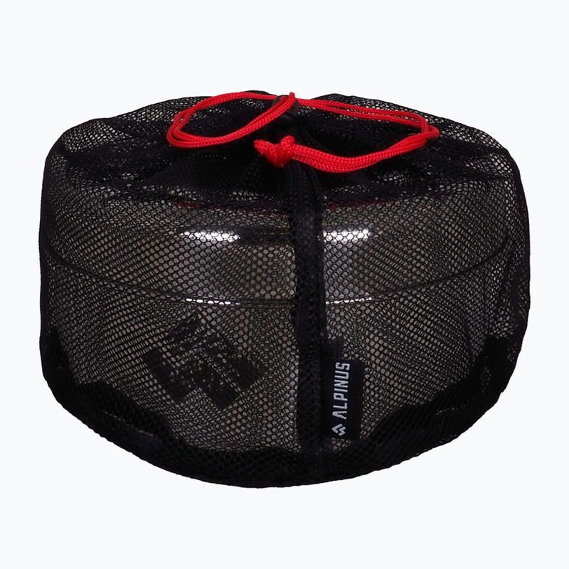 Комплект стоманени съдове за туризъм Alpinus Yucatan от 2 л, 1,5 л и 0,6 л 8