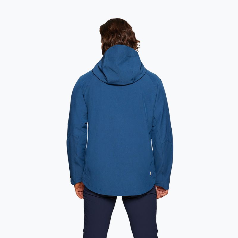 Мъжко софтшел яке Alpinus Lautaro navy blue 3
