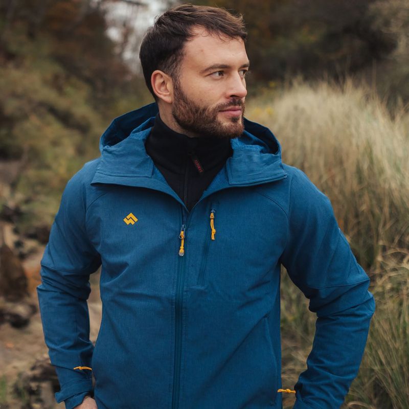 Мъжко софтшел яке Alpinus Lautaro navy blue 6