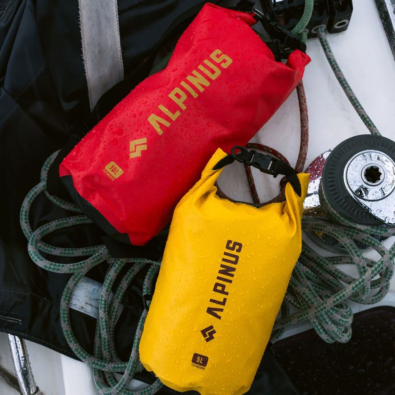 Водоустойчива торба Alpinus Tutunendo-Hobart 10 l red 8