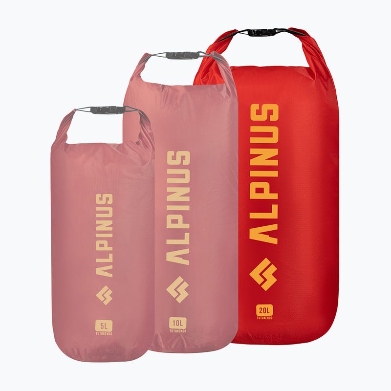 Водоустойчива торба Alpinus Tutunendo 20 l red 2