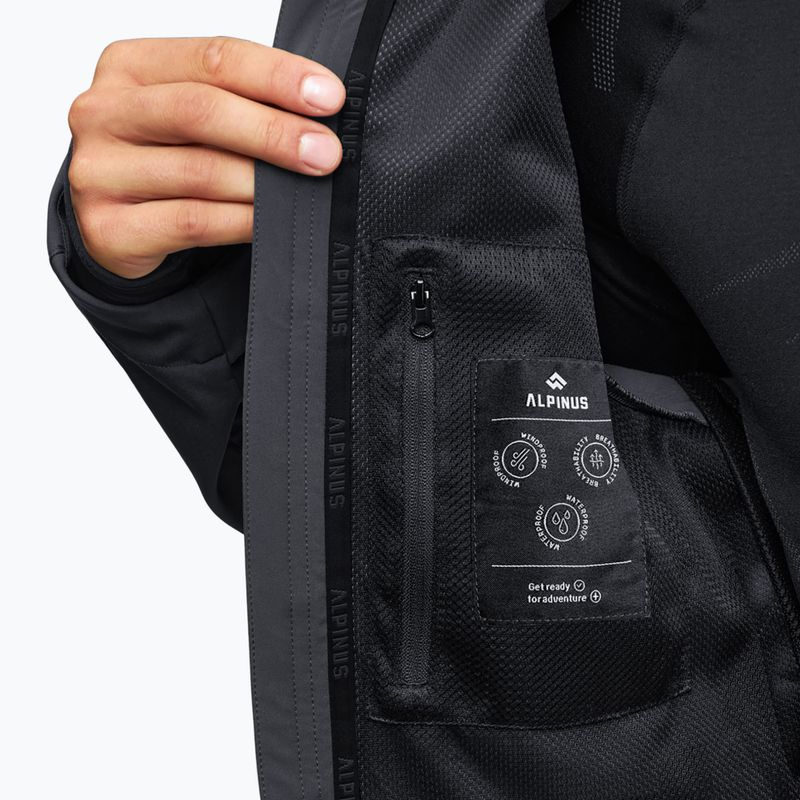 Мъжко софтшел яке Alpinus Roignais black/graphite 5