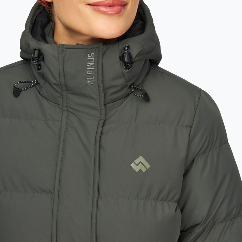 Дамско ватирано палто Alpinus Iparla olive green 4