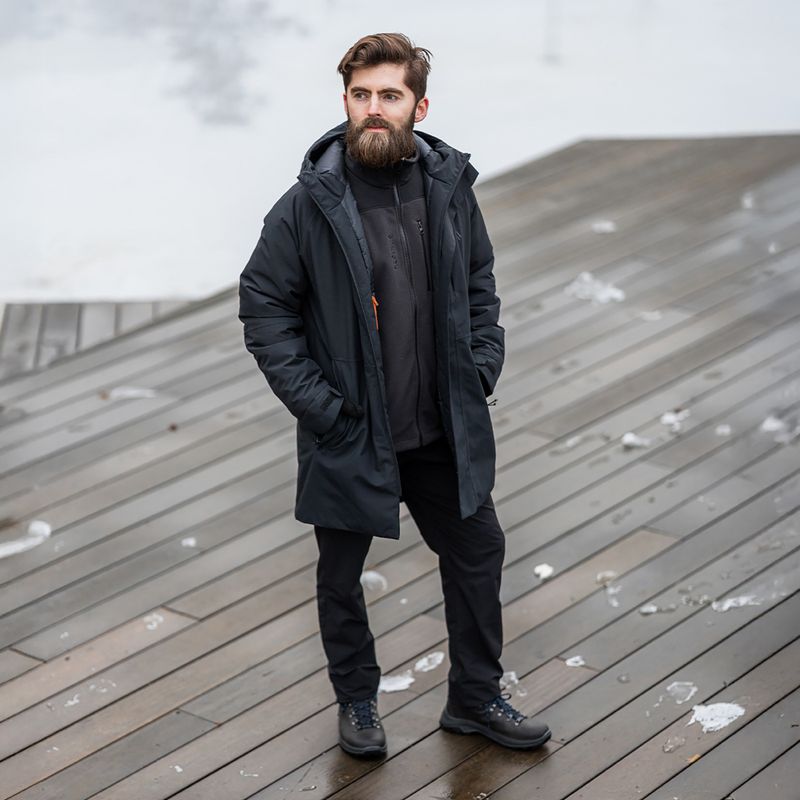 Мъжки дъждобран Alpinus Multan black 8