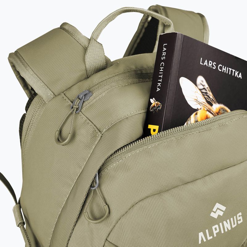 Туристическа раница Alpinus Lecco 25 л светлозелена 7
