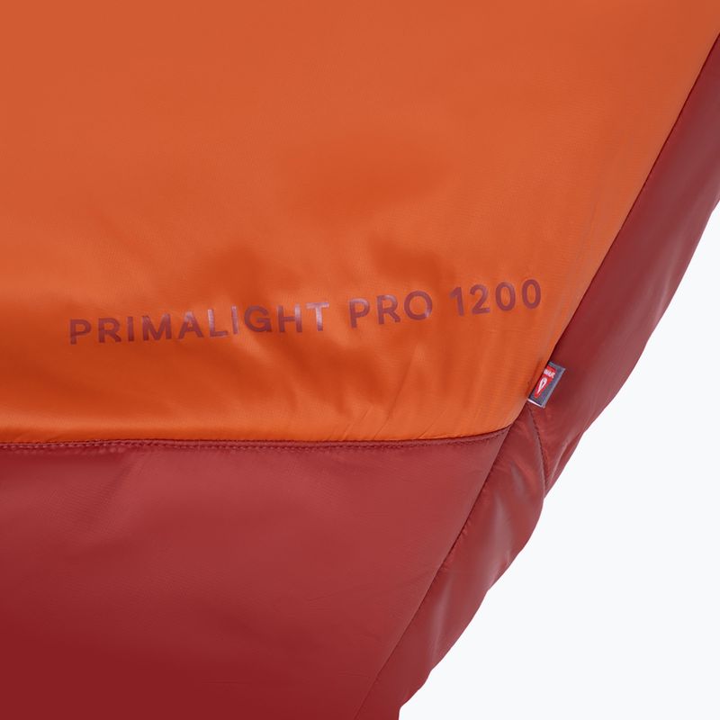 Спален чувал Alpinus Primalight 1200 десен оранжев 6