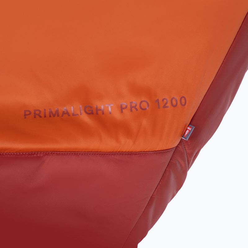 Спален чувал Alpinus Primalight 1200 ляв оранжев 6