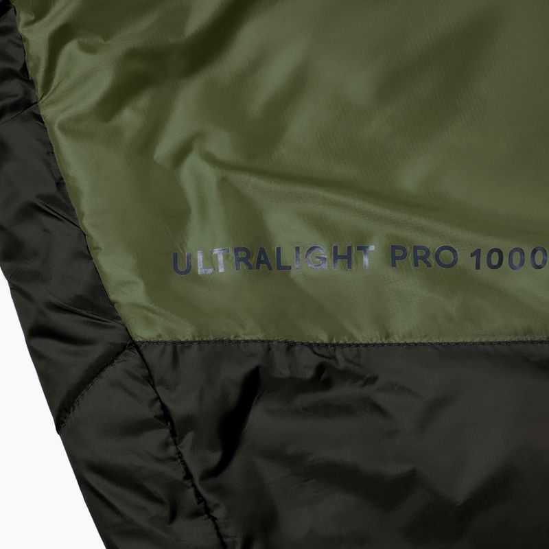 Спален чувал Alpinus Ultralight 1000 ляв зелен 5