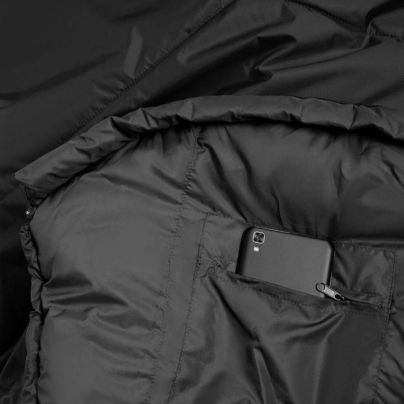 Спален чувал Alpinus Fiber Pro 1300 ляв антрацит 5