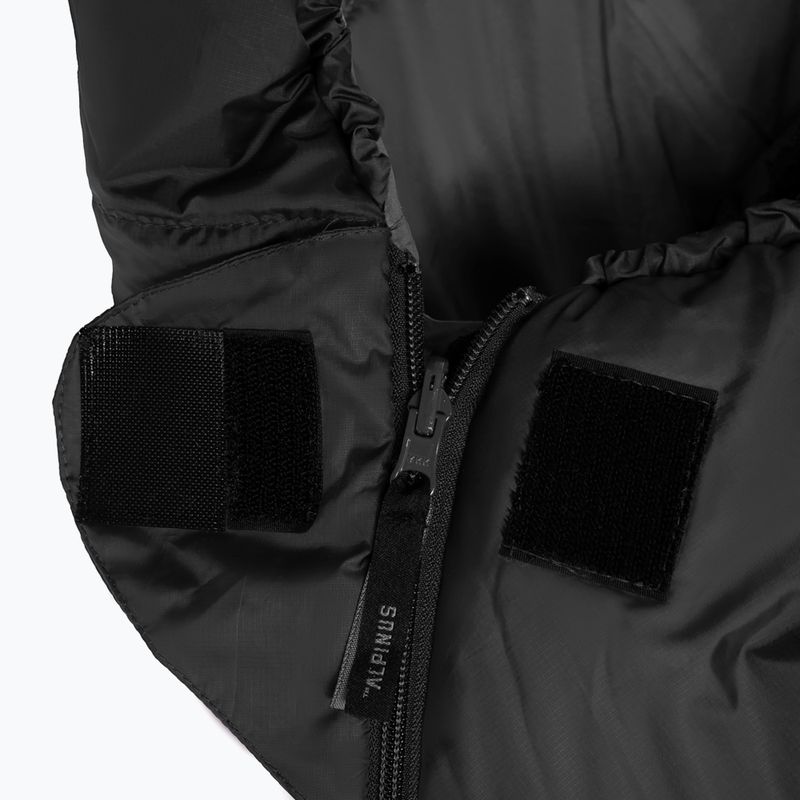 Спален чувал Alpinus Fiber Pro 1300 десен антрацит 3
