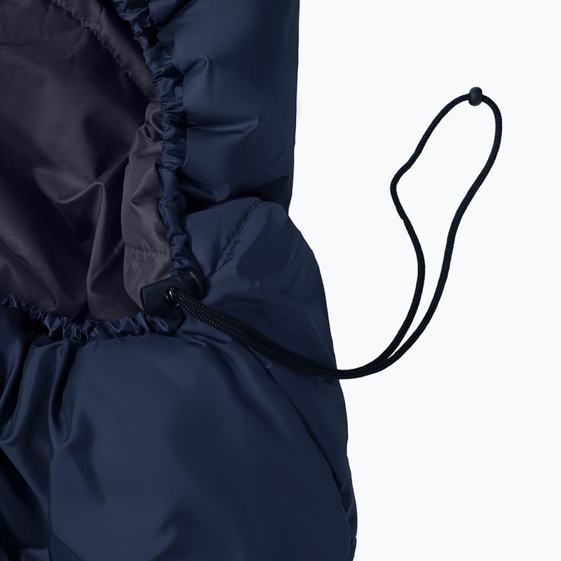 Спален чувал Alpinus Fiber Pro 1500 ляв тъмносин 2