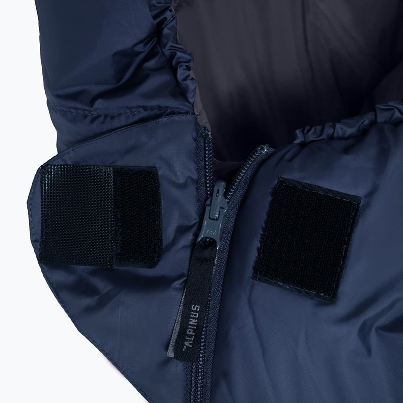 Спален чувал Alpinus Fiber Pro 1500 ляв тъмносин 3