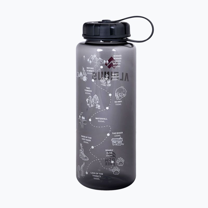 Туристическа бутилка Alpinus Nuolja 1 л черен 2