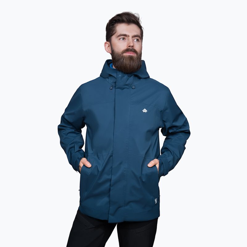 Мъжко дъждобранно яке Alpinus Arys blue 3