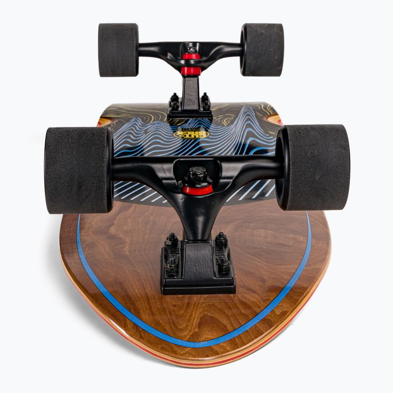 Surfskate Cutback Dark Blue 34" цветен скейтборд CUT-SUR-DBL 5