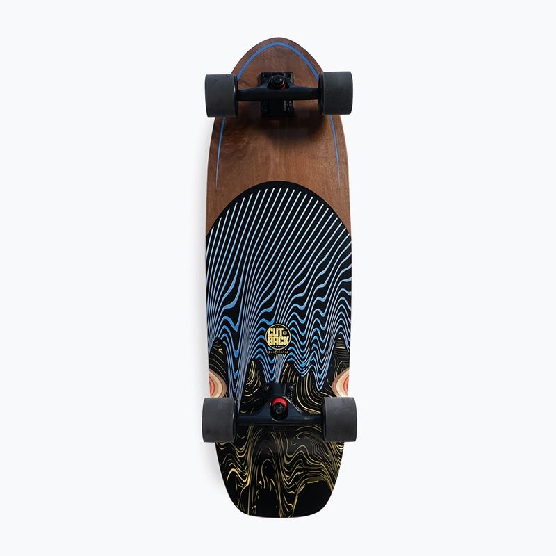 Surfskate Cutback Dark Blue 34" цветен скейтборд CUT-SUR-DBL 7