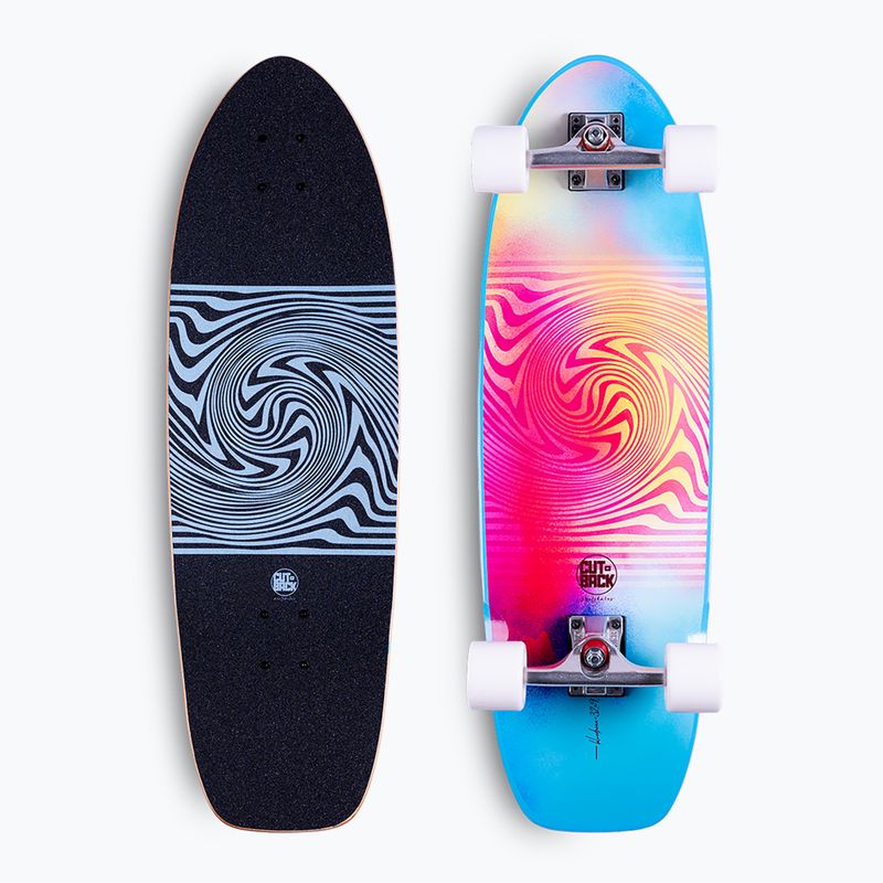 Surfskate скейтборд Cutback Blue Dream 32"