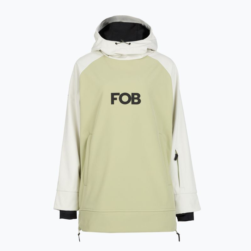 Дамски суитшърт за сноуборд 4F F289 olive