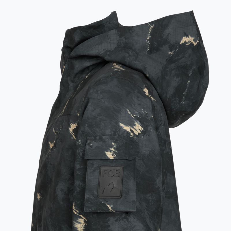 Мъжко яке за сноуборд 4F M509 multicolour allover 3