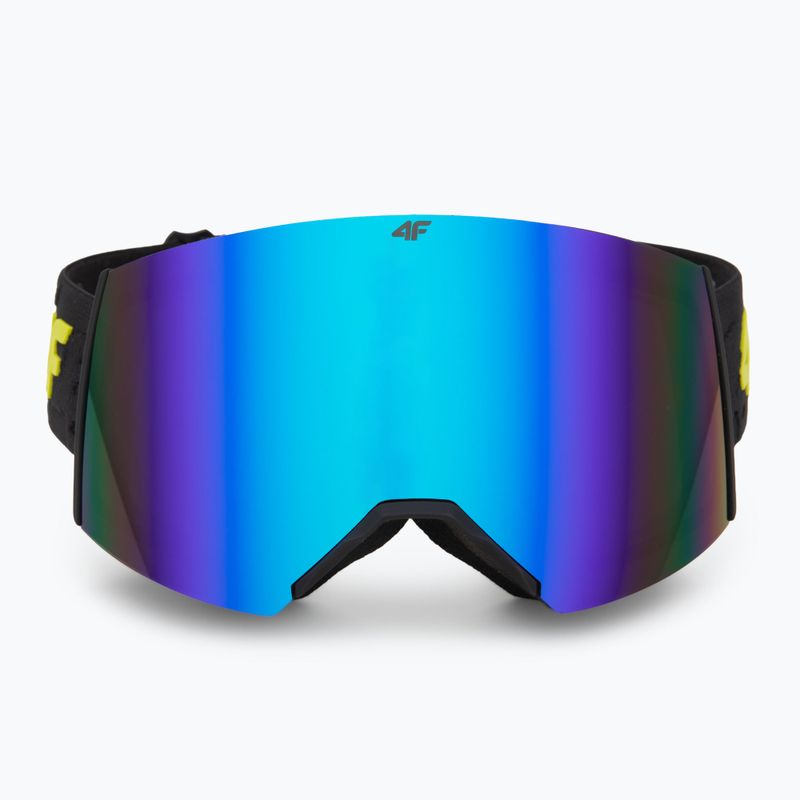 Детски скиорски очила 4F M041 black/multiticolor 2