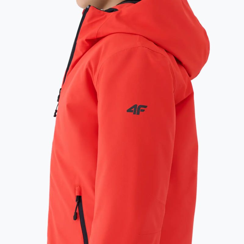 Детско скиорско яке 4F M0820 red 3