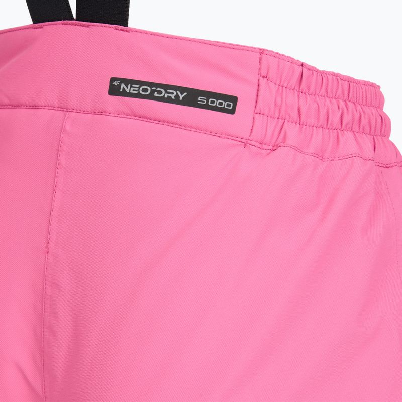 Детски скиорски панталони 4F Fnk F0948 fuchsia 6