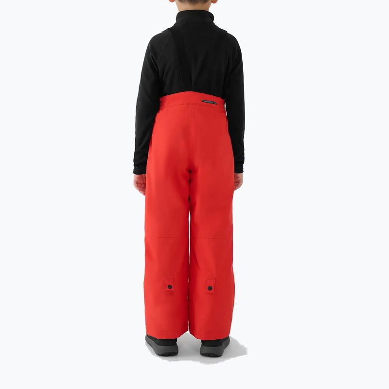 Детски скиорски панталони 4F Fnk M0949 red 2