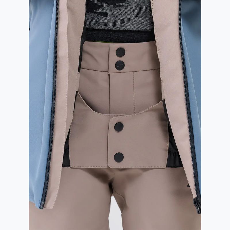 Детско яке за сноуборд 4F M0837 light brown 4