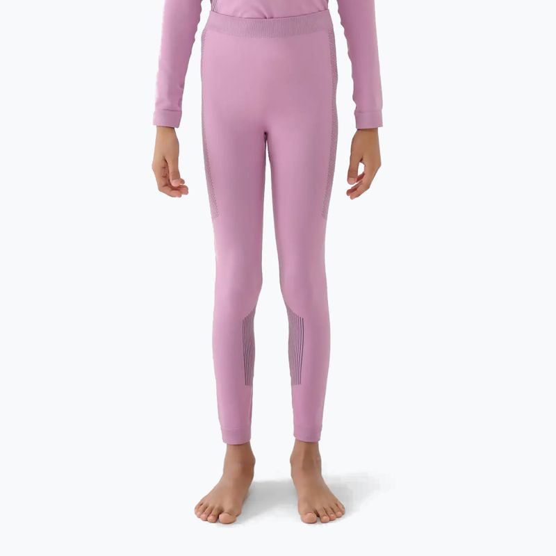 Комплект детско термо бельо 4F F250 light pink 3