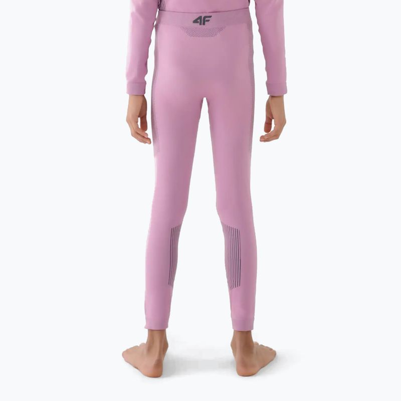 Комплект детско термо бельо 4F F250 light pink 4