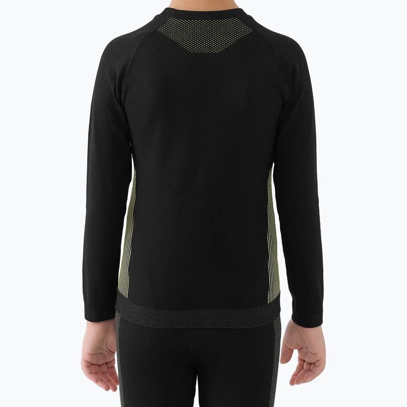 Комплект детско термо бельо 4F M248 deep black 2