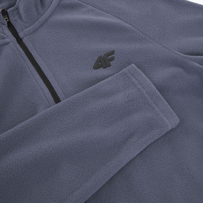 Мъжки суитшърт 4F M065 denim 5