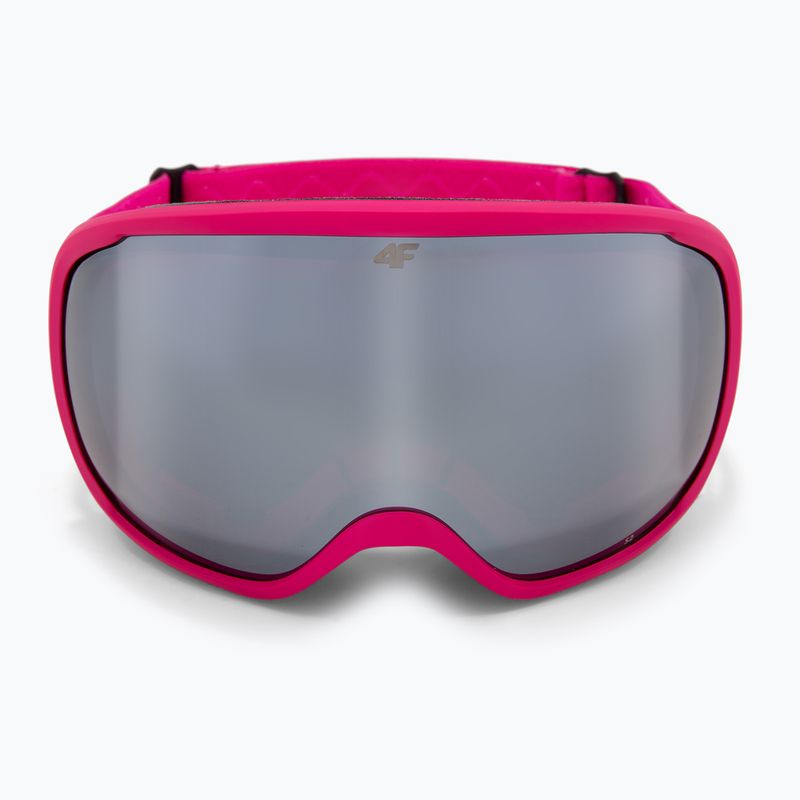 Детска скиорска маска 4F U067 hot pink neon 2