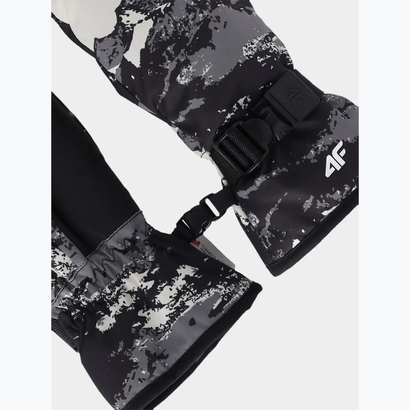 Детски скиорски ръкавици 4F Fnk M199 deep black 2
