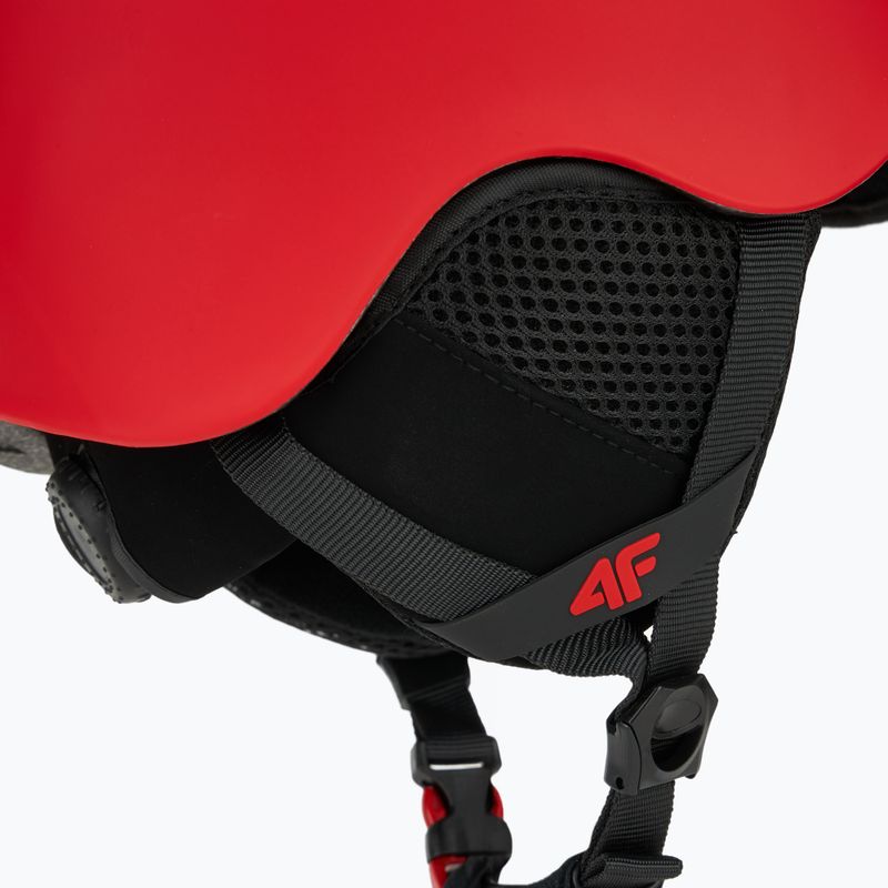 Детска скиорска каска 4F U086 Jr red 7