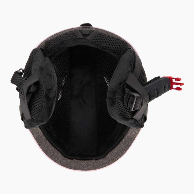 Детска скиорска каска 4F U097 Jr light pink 5