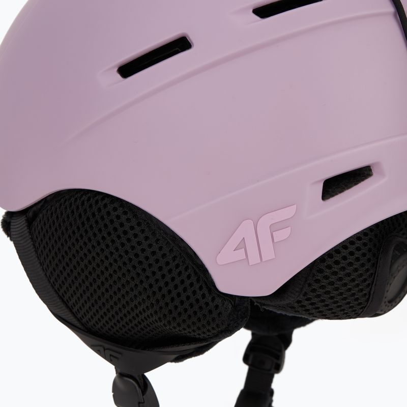 Детска скиорска каска 4F U097 Jr light pink 7