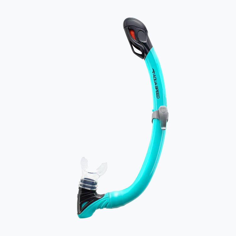 Детски комплект за гмуркане AQUA-SPEED Alize FS + Samos + Mesh turquoise 6
