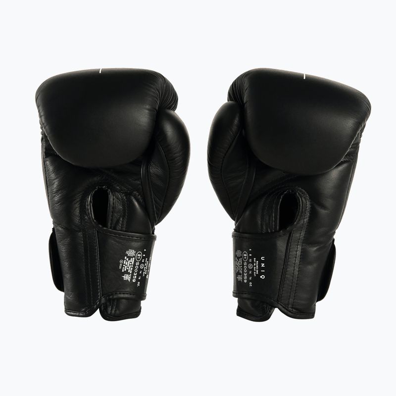 Боксови ръкавици UNIQ Velcro technical black 2