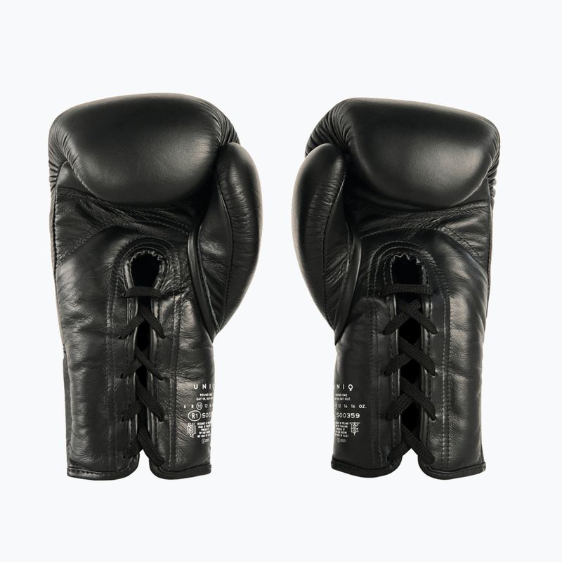 Боксови ръкавици UNIQ Laced Up technical black 2