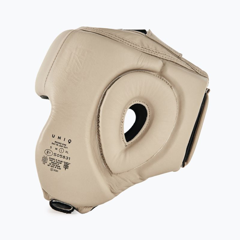 Боксова каска UNIQ Competition classic beige 2