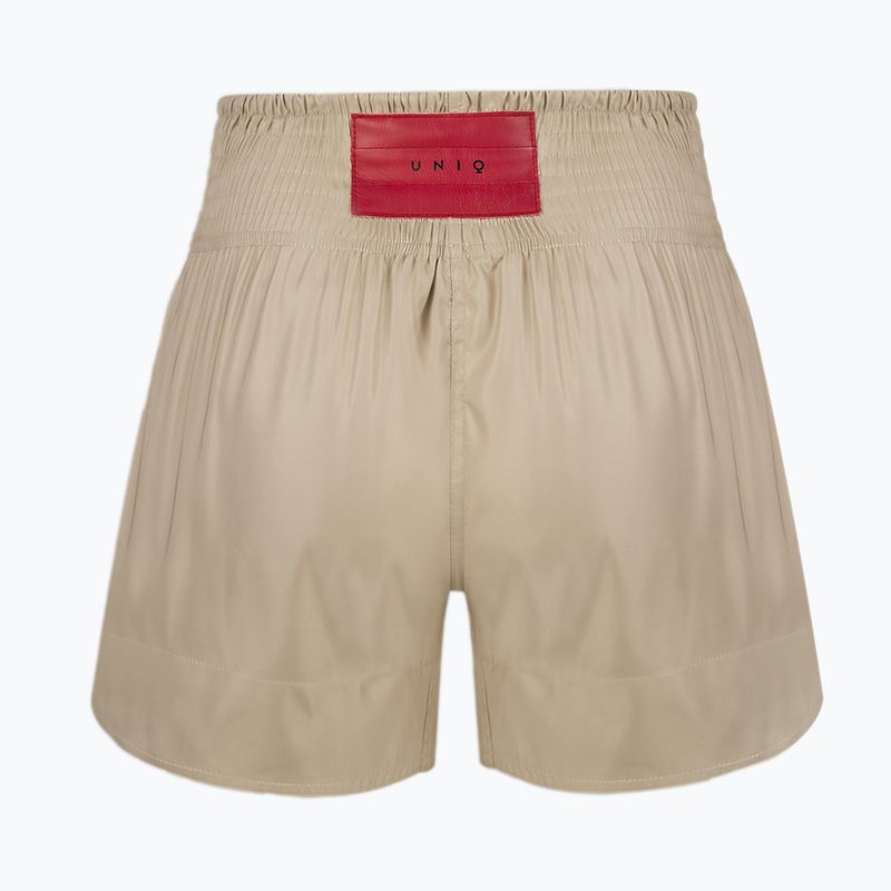Шорти за тренировка UNIQ Fight classic beige 2